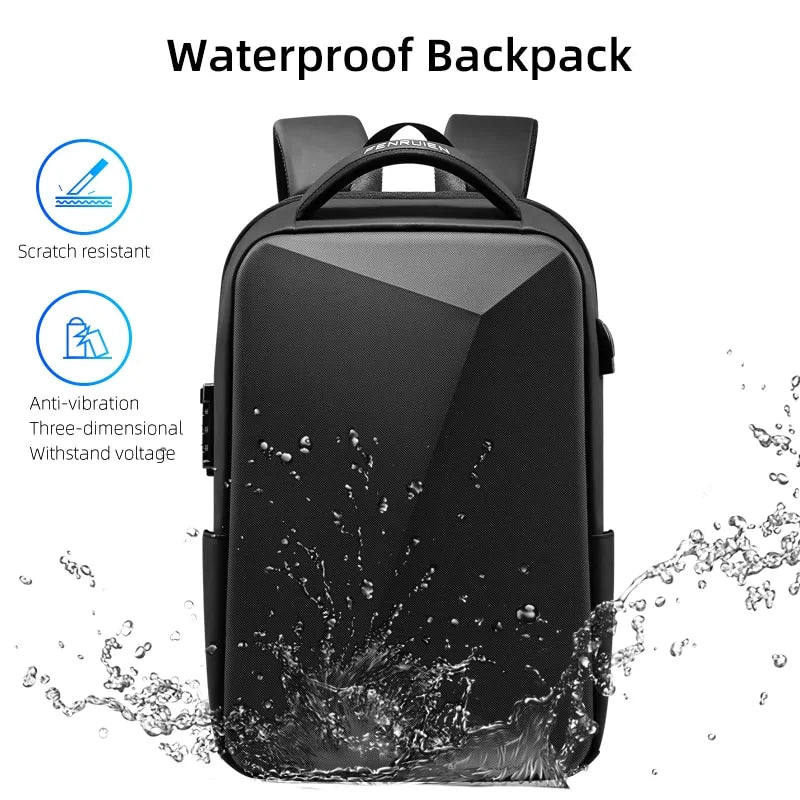 Travel Smart π | Anti-Theft Backpack w/ USB & TSA Lock