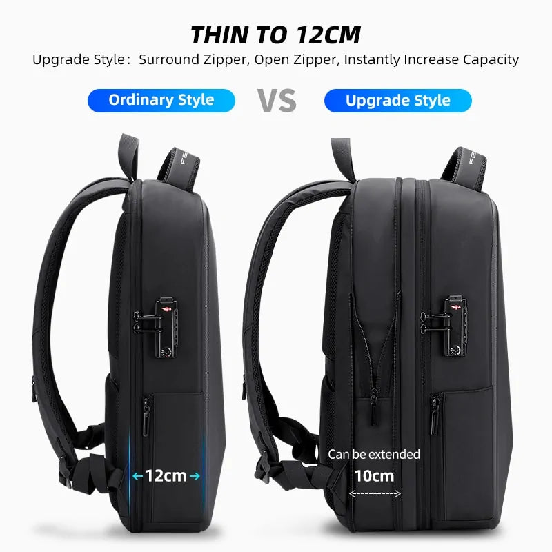 Travel Smart π | Anti-Theft Backpack w/ USB & TSA Lock