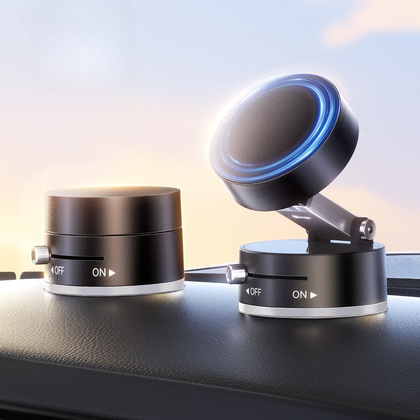 π± 4-in-1 Magnetic Vacuum Phone Holder π§² β Strong Grip for Car ποΈ, Office ποΈ & Home π | Sleek Design + N52 Magnet + Easy Setup Kit