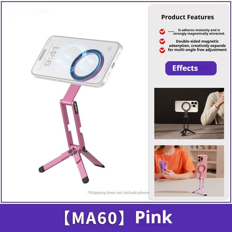 Magnetic Phone Tripod Handheld Stand