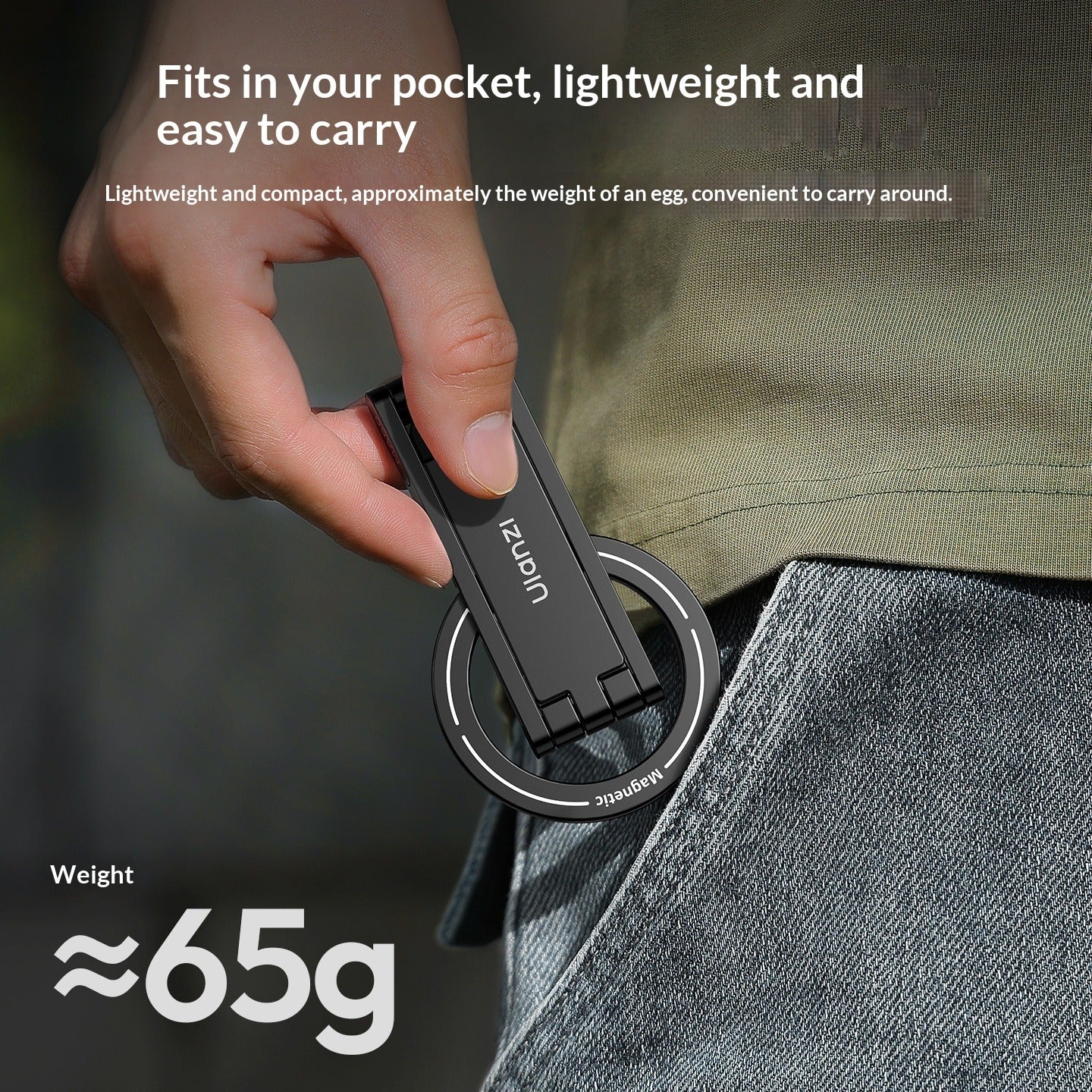 Magnetic Phone Tripod Handheld Stand