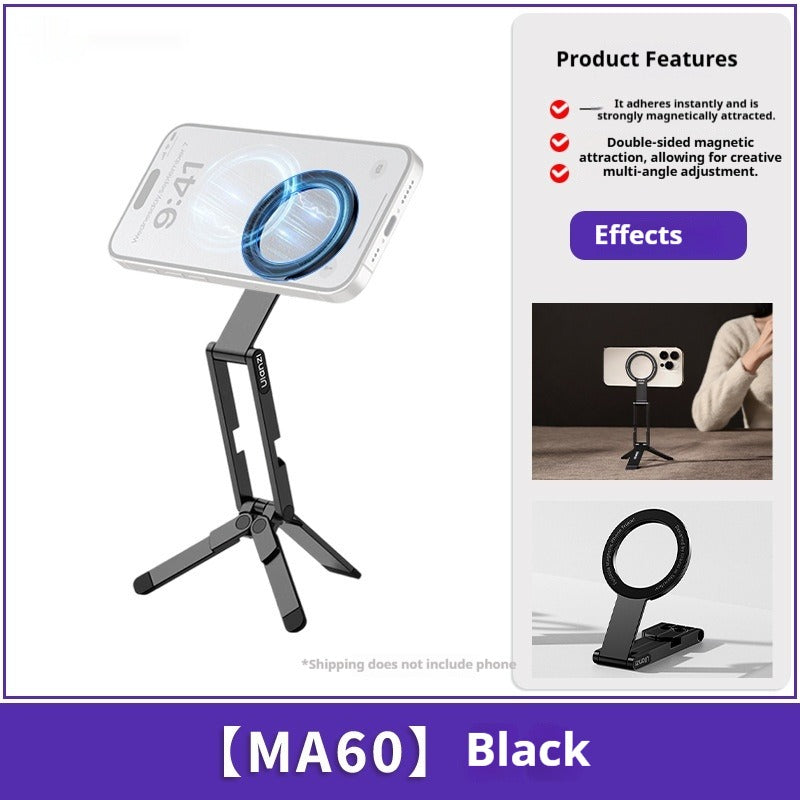 Magnetic Phone Tripod Handheld Stand
