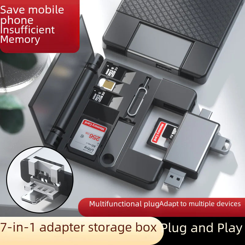 💻OTG Multi-Function Card Reader | USB & SD Data Transfer for Apple & Type-C Devices