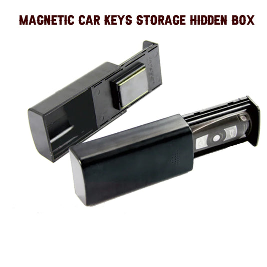 🧲 Magnetic Key Safe Box – Your Secret Spot for Spare Keys 🔑🖤