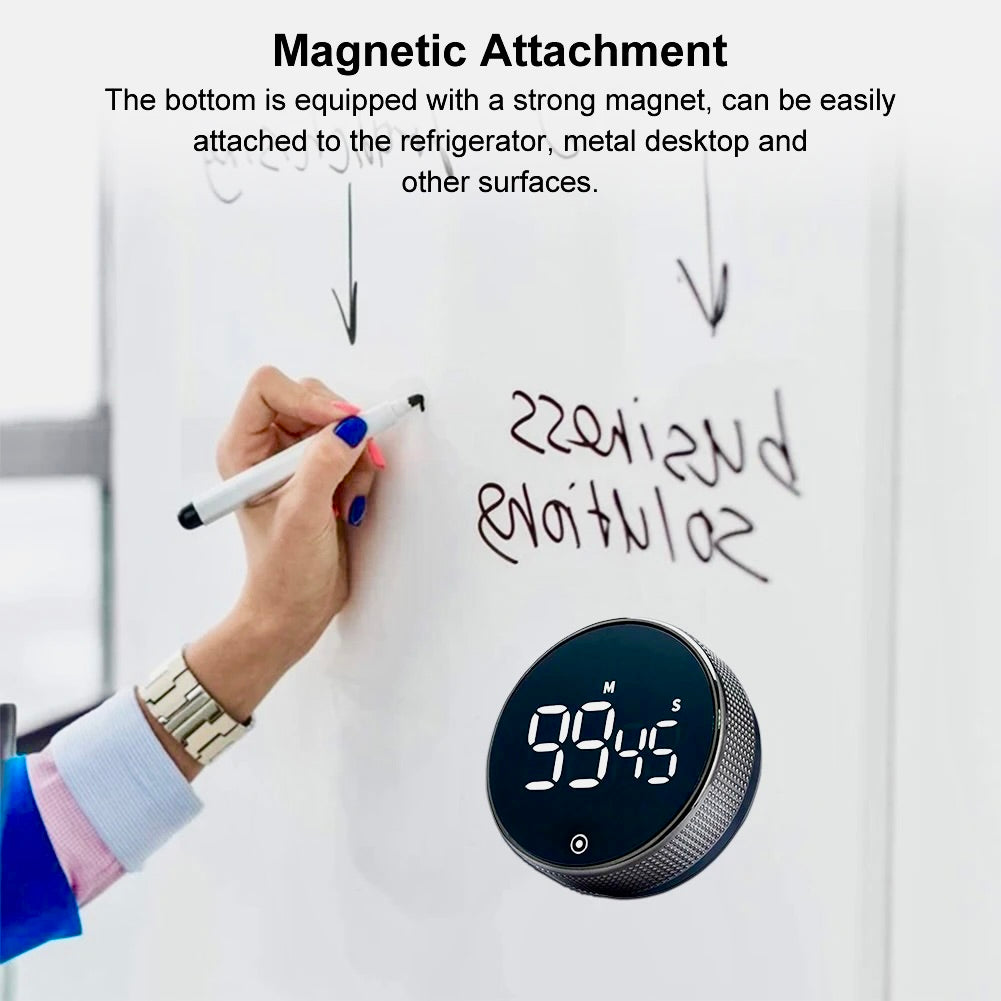 Digital Magnetic Timer – Rotating Countdown & Count Up Alarm | AE Magnest 🌀