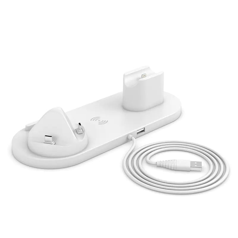 6-in-1 Wireless Charging Station for Phone, Watch & Earbuds