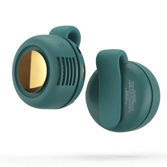 🌬️ Mini USB Neck Fan - Hands-Free Cooling Anywhere ✨