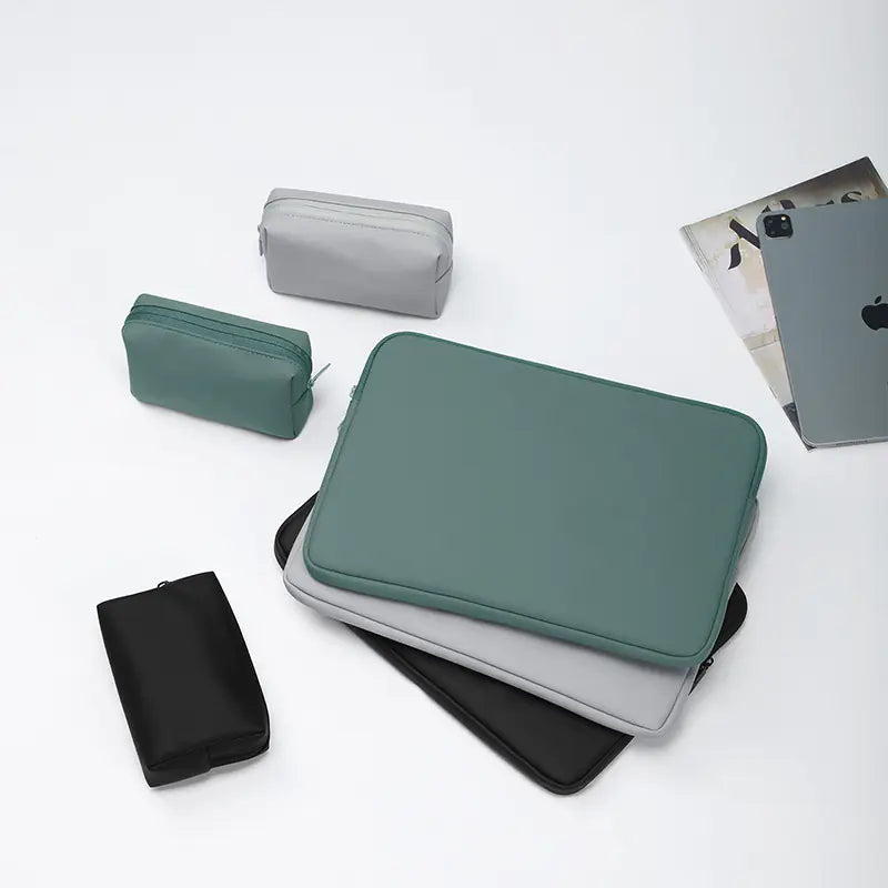 ✨Luxury Laptop Liner Sleeve | Waterproof PU Leather Case for Devices