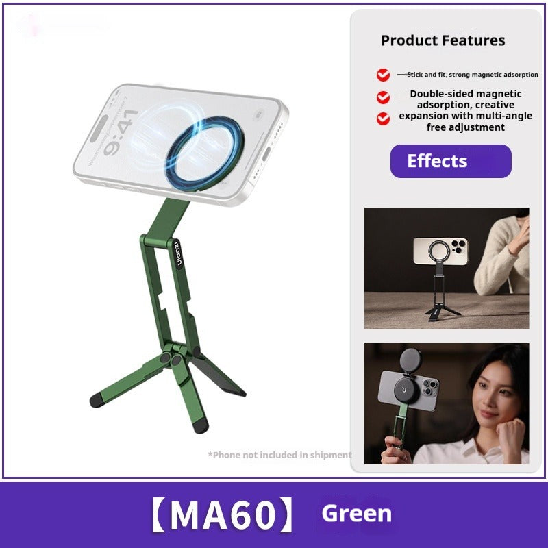 Magnetic Phone Tripod Handheld Stand