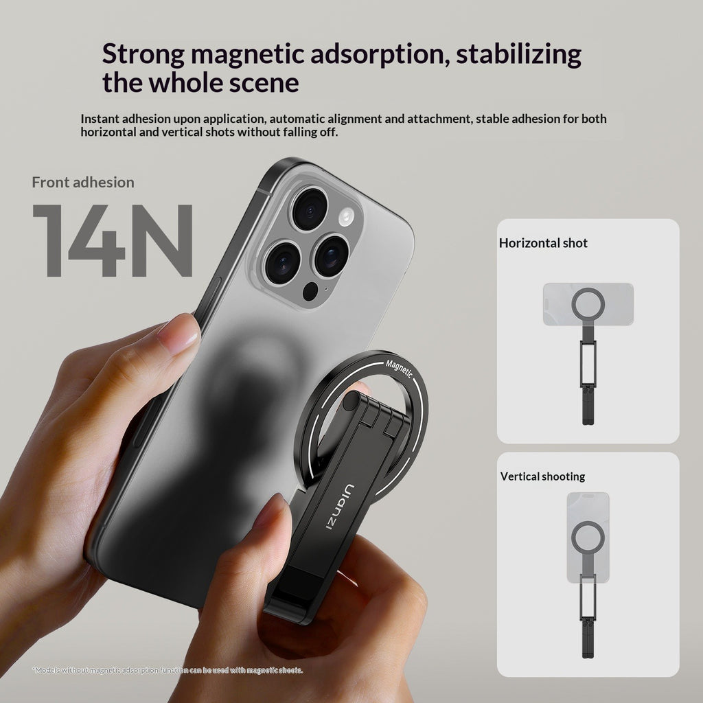 Magnetic Phone Tripod Handheld Stand